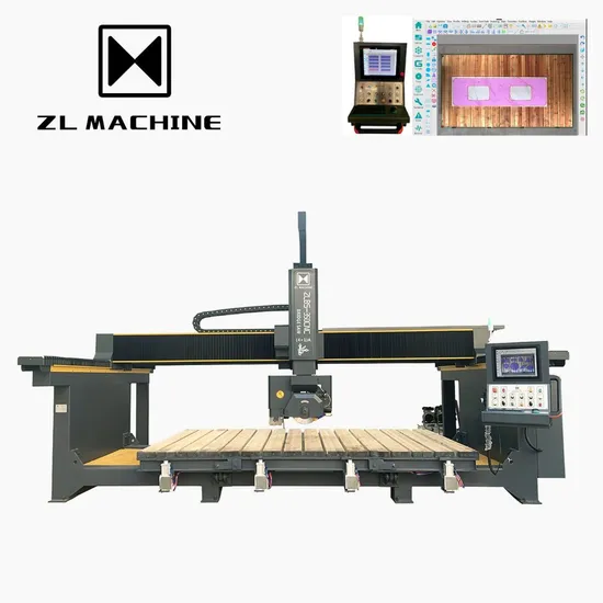 4 Axis CNC Stone Machine