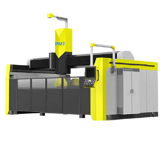 CNC 5axis Bridge Saw Cutting Machine for with Sucker for Marble Stone Cercle Profiling Cutting
