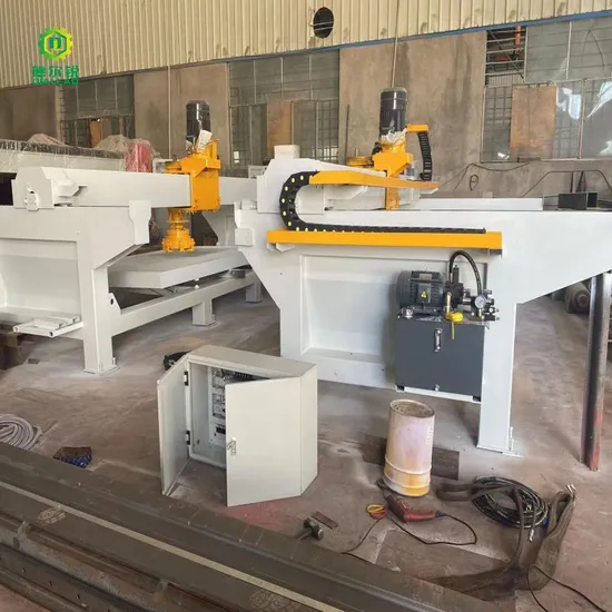 Dialead Stone Machinery Automatic Bridge Type Single Head Granite Marble Bridge Stone Tile Slab Surface Polishing Machine
