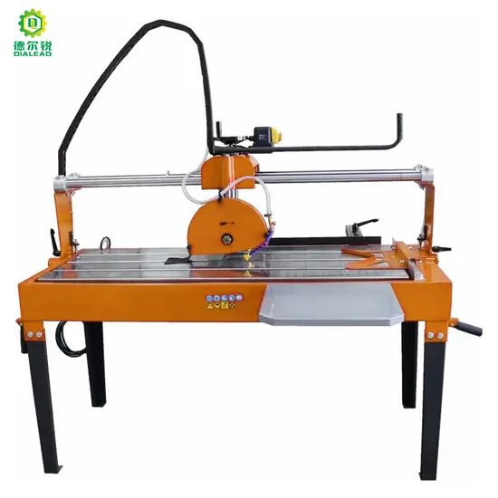Dialead Portable Manual Granite Marble Quartz Stone Ceramic Porcelain Tile Edge Cutting Machine