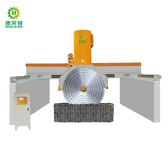 Dialead Multi-Blade Bridge Block Stone Cutting Machine for Granite Marble