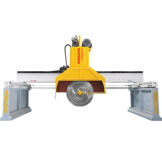 Multi Blade Stone Granite Bridge Saw Block Cutting Machine