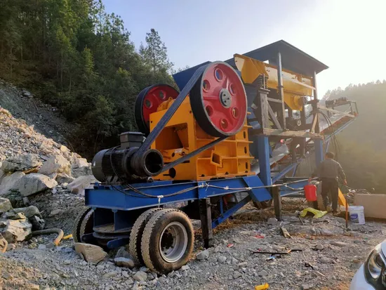 Uniform Size of Products Jaw Crusher From Jiangxi China