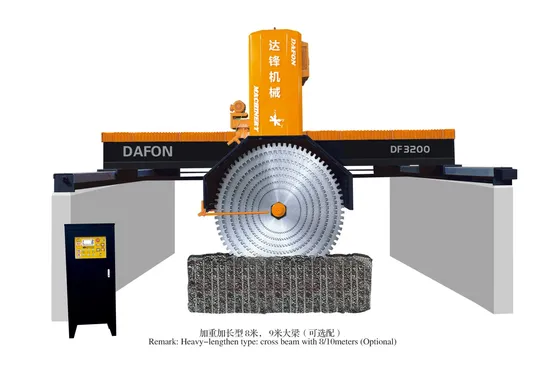Dafon High Quality Multi Blade Bridge Block Cutter for Stone/Granite/Marble