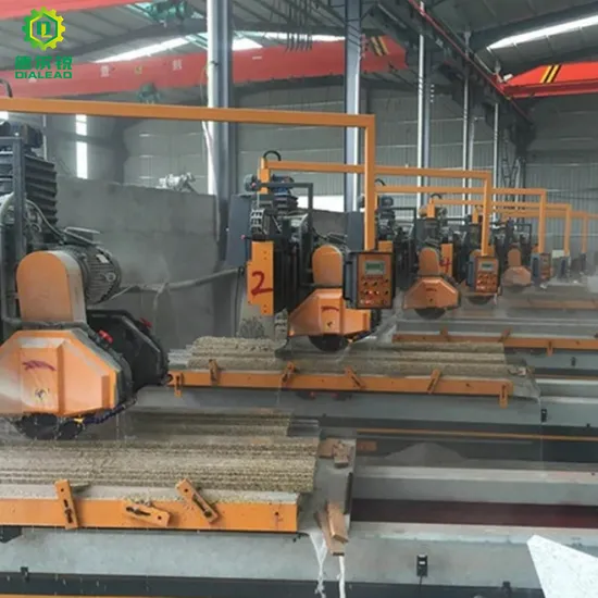 Dialead Automatic Stone Bridge Profiling Linear Gantry Cutting Machine for Decorative Line