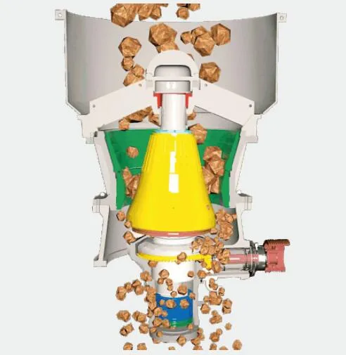 Aggregate Cone Crusher / Aggregates Crushing Cone Crusher for Sale