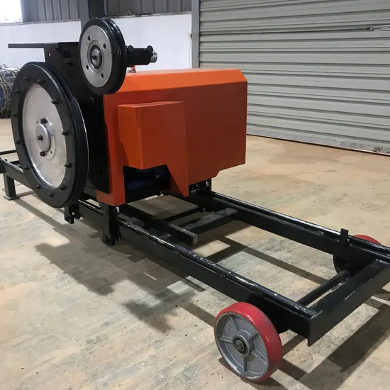 18.5 Kw High Cutting Speed Concrete Cutting Machine Wire Saw Machine