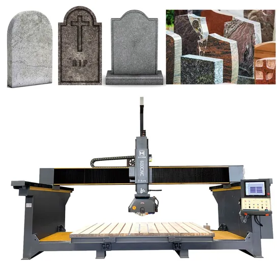 Tombstone CNC Machine for Cutting Engraving Polishing Profiling