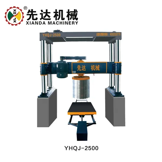 Four-Cylinder Gantry Stone Cutting Machine for Processing Column Slab