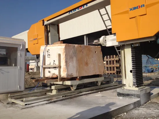 SHXJ1500 Automatic CNC single wire saw machine for profiling and slabing with ce certificate