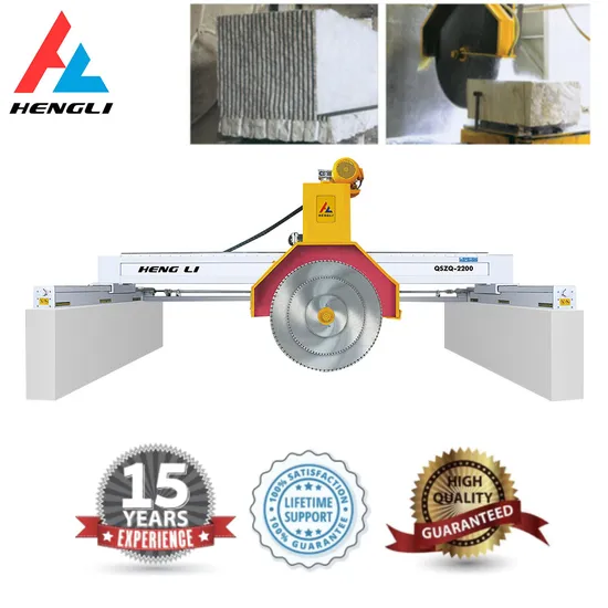 Bridge Block Cutting Machine Multi-Blade Marble Granite Quartz Stone High Precision
