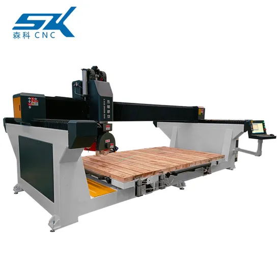 High Quality Multi Function CNC 5 Axis Bridge Saw Machine