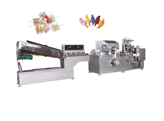 High Speed Flat Lollipop Making and Packing Machine