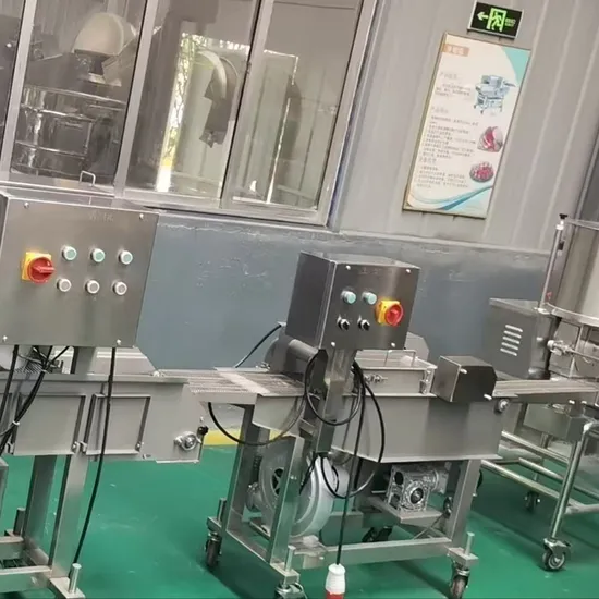 Chicken Prawn Flouring Batter Covering Shrimp Bread Crumbs Coating Machine Automatic Burger Patty Breading Machine