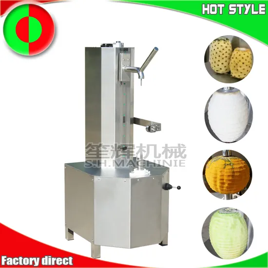 Small Vertical Fruit Peeler Pumpkin Skin Remover Cantaloupe Watermelon Peeling Equipment Grapefruit Pineapple Fruit Peeling Machine