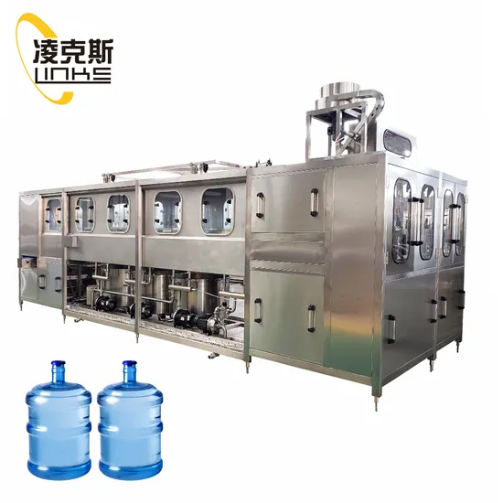 Full Automatic 5 Gallon Barrel Pure Water Line/Filling Machine