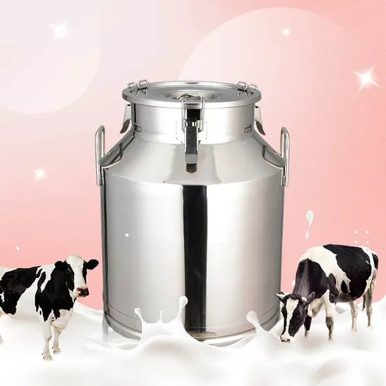 Xiangsheng Factory Supply 50L Stainless Steel Milk Bucket Milk Can