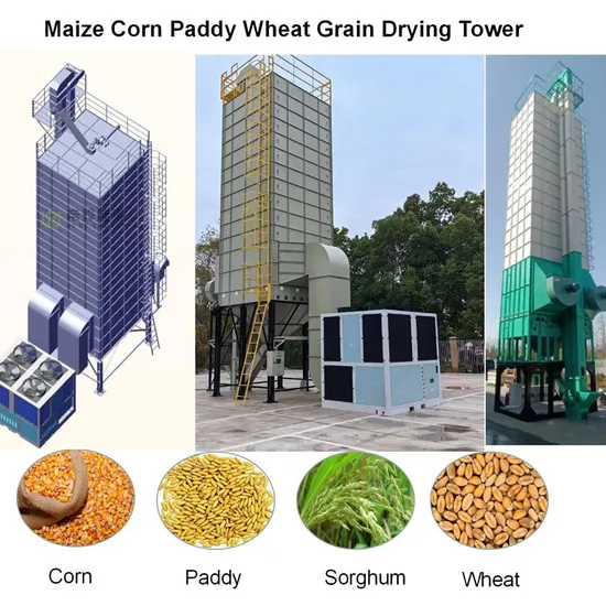 Corn Grain Drying Tower China Heat Pump Manufacturer 100t 200 Tons Per Day Soybean Maize Drying Equipment Heat Pump Rice Wheat Paddy Bean Grain Dryer