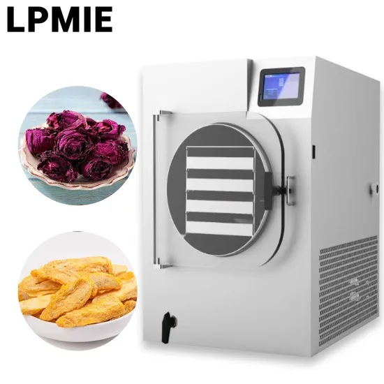 Instock Small Home Lyophilization Equipment Food Freeze Dryer Industrial Fruit Freeze Dryer