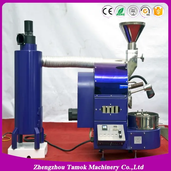 CE Omron Control Electric Cocoa Gas Heating Coffee Bean Roasting Machine Coffee Roaster