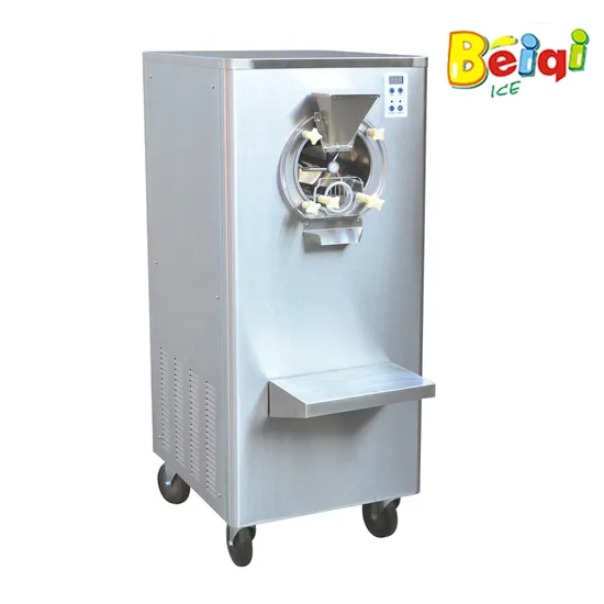 Standing Italian Gelato Hard Ice Cream Making Machine Batch Freezer