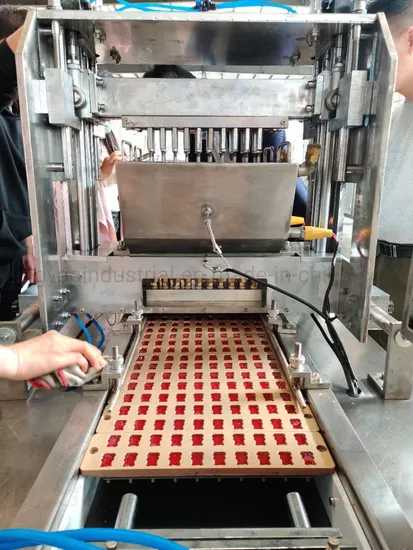 Candy Production Line Machine Automatic Gummy Machine Full Automatic Pouring Line Equipment Pectin Soft Jelly