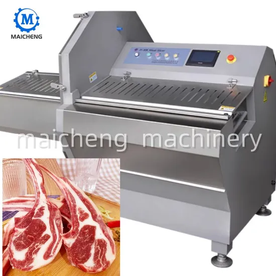Automatic Meat Bacon Sausage Ham Slicer Cutting Processing Machine