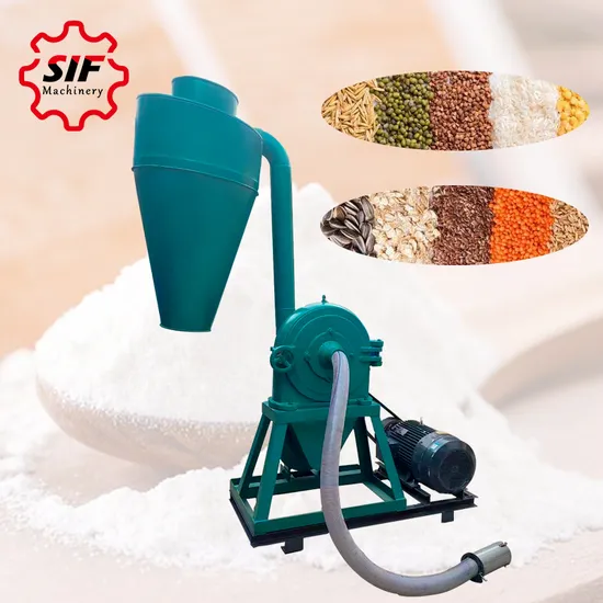 Corn Grain Cereal Powder Crushing Grinder Machine Wheat Flour Mill Maize Milling