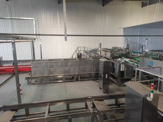 Canned Products Cage Loading and Unloading System Linked with Retort