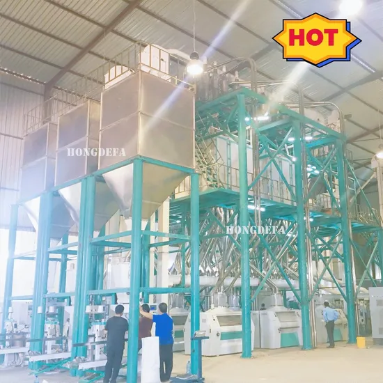 New Design Corn Flour Roller Mill Maize Milling Machine for Maize Meal