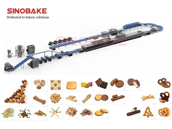 High Quality Marie Biscuit Production Line with Stable Function Biscuit Making Machine