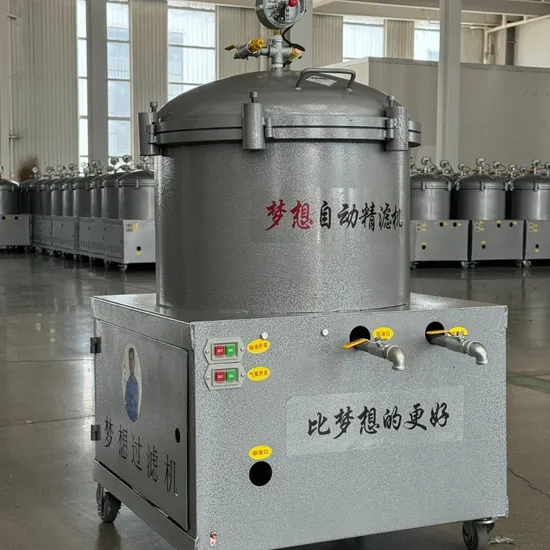 Louver Air Pressure Oil Filter Automatic Oil Filter Automatic Small Lilter Press