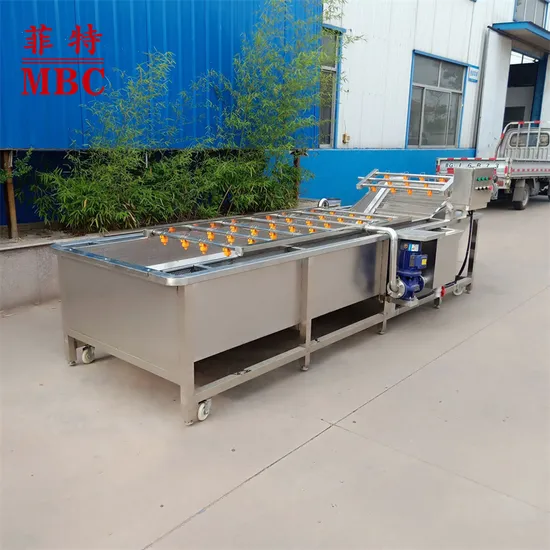 Factory Price Automatic OEM Customized Fruit Strawberry Pineapple Peach Cleaning Machine