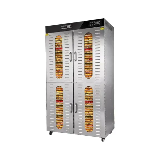 Industrial/Commercial Large Capacity 80 Layer Easy-Operate Fruit Dryer Food Dehydrator for Food/Fruit/Vegetable/Meat/Herb/Spice/Flower with Hot-Air Circulation