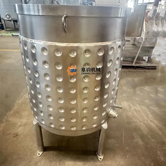 High Quality SUS304 Stainless Steel Jacketed Tank