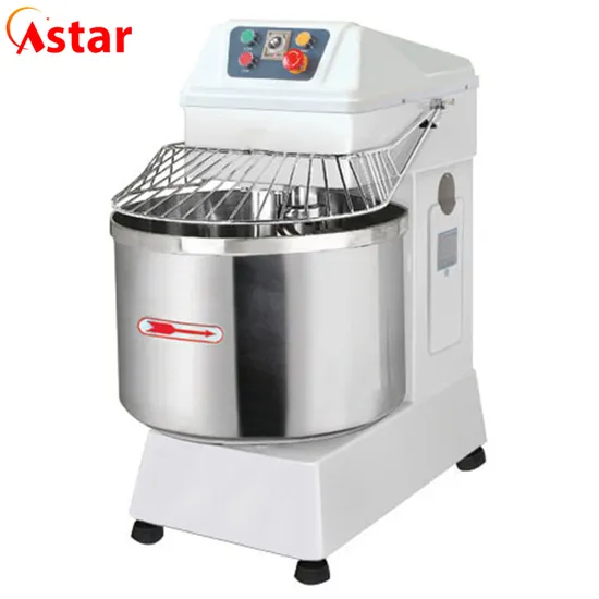 Bakery Equipment 20L Spiral Dough Mixer Double Speeds Double Action Restaurant Equipment