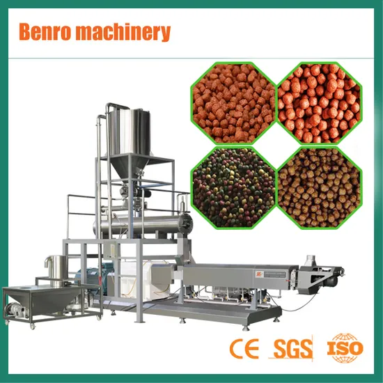 Best Quality Automatic Sinking Floating Fish Feed Making Machine Pellet Extruder Factory Price Stainless Steel Pet Food Processing Line CE Certificate Plant