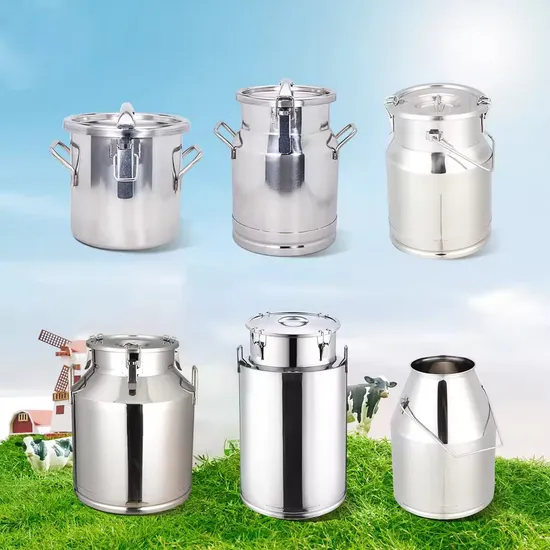 Xiangsheng All Size Stainless Steel Milk Can Milk Bucket OEM ODM