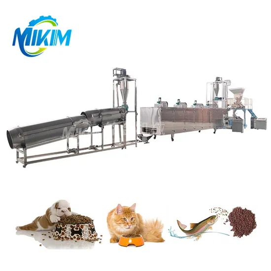 Professional Manufacturer Pet Cat Food Aquatic Floating Sinking Shrimp Fish Turtle Feed Processing Production Line with Conditioner Packing Pelletizer Machine