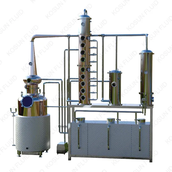 300L 500L 600L 1000L 2000L Stainless Steel Spirit Copper Vodka Brandy Rum Gin Whisky Whiskey Distill Distillation Equipment