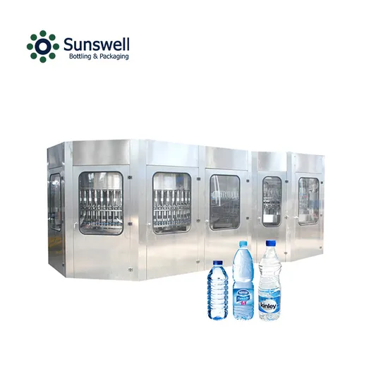 Ce SGS 8000bph Pet Bottle Mineral Pure Drinking Water Filling Machine Production Line Beverage Automatic Packing Machine for Sale