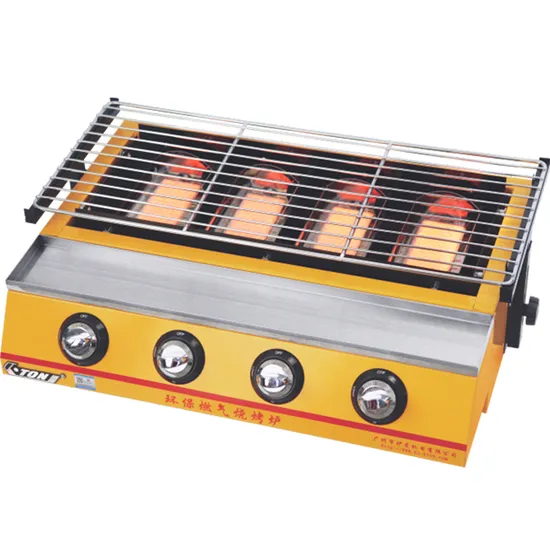 Four-Burner Environmental Protection Roaster (Gas) Et-K222 / Et-K222-B