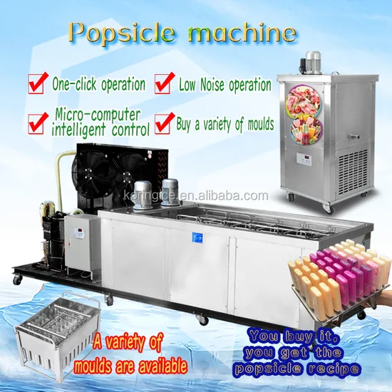 High Quality Factory Price Hot Sale 6 Molds Popsicle Making Machine/Ice Lolly Machine