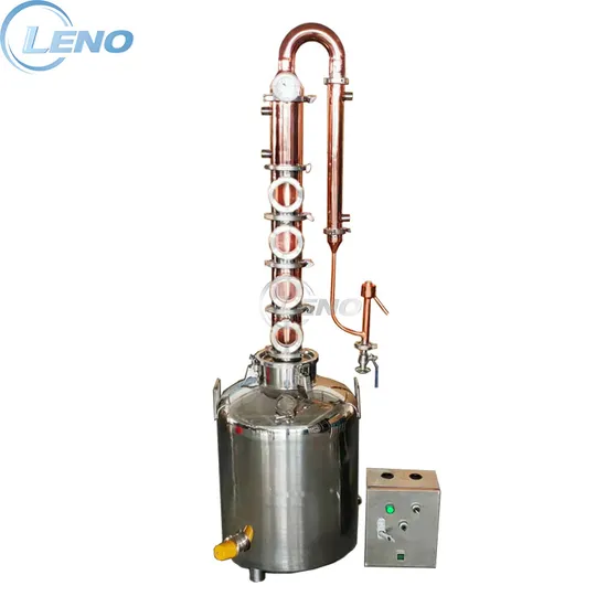 Alcohol Distillation Modular Moonshine Pot Still Reflux Column for Whisky Rum Gin Vodka Brandy Spirit Wine Equipment Distiller