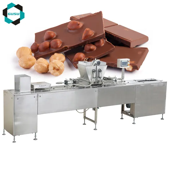 Gusu Depositing Chocolate Production Line Chocolate Making Machine