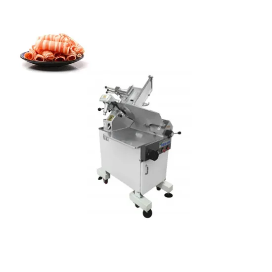 Full-Auto Industrial Frozen Beef Roll Lamb Roll Ham Slicing Machine for Restaurant