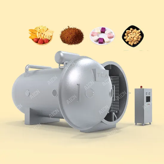 TCA Fruit Vegetable Freezing Drying Strawberry Chicken Hearts Corn Lemon Powder Lyophilization Machine