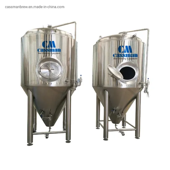 Cassman 1000L Stainless Steel Beer Conical Fermentation Tank for Brasserie