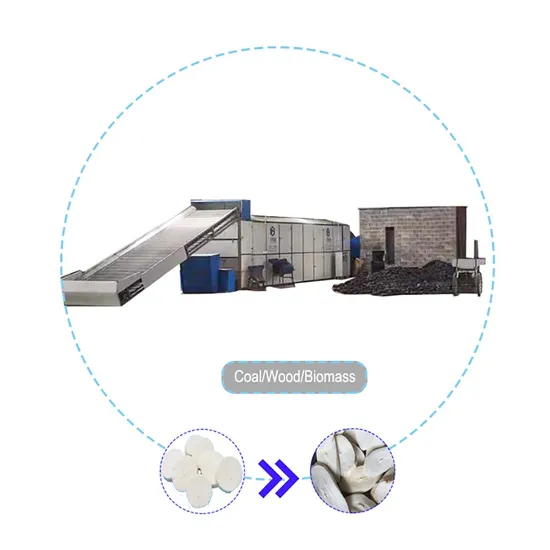 Chili Cassava Chips Vegetable Dryer Machine Cassava Mesh Belt Dryer