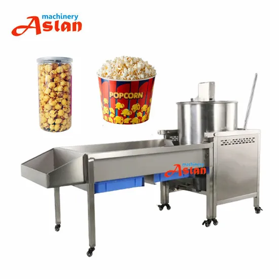 CE Mushroom Popcorn Machine / Corn Popping Machine